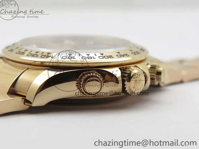 MiroTime 0330 Daytona 116520 RG UBF Best Edition Ice Blue MOP Crystal Markers Dial on RG Bracelet A Classic 2941